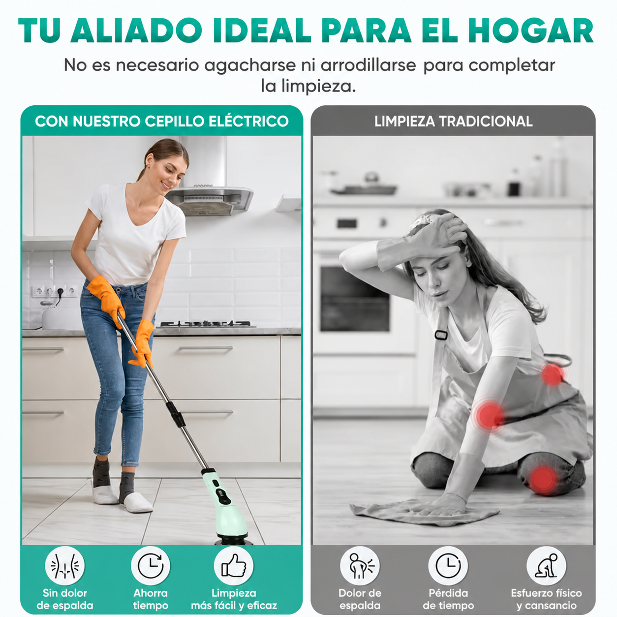 Cepillo Eléctrico Recargable