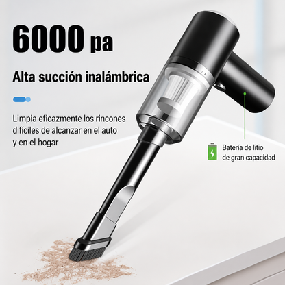 Mini Aspiradora Portátil Recargable Auto
